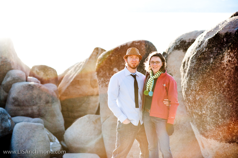 Back in the saddle- <br>Mandi and John&#8217;s Tahoe E-Session
