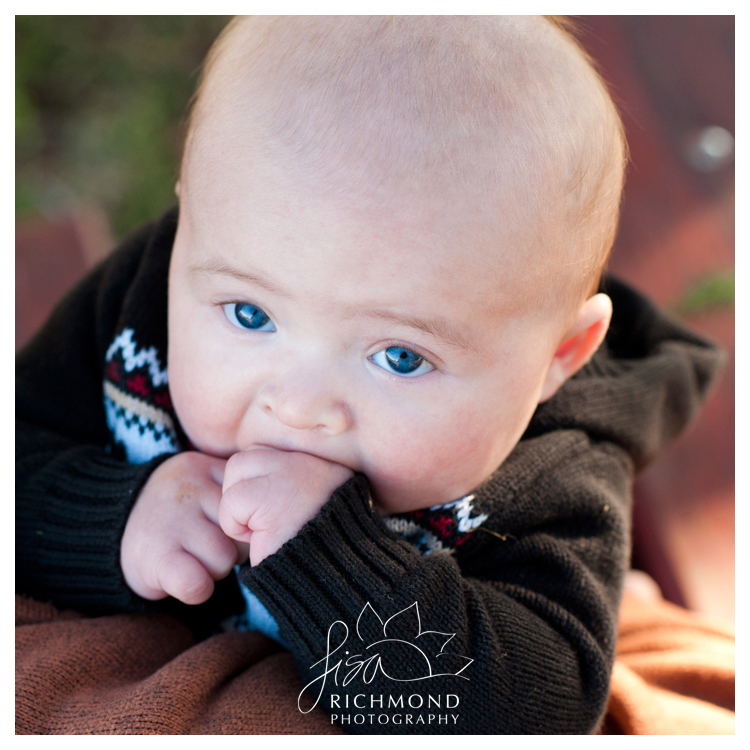Baby Graydon is four months old&#8230;