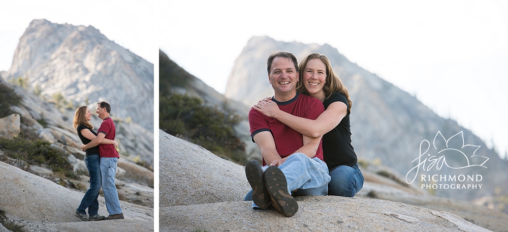 Jen + Dave ~ Engagement, Echo Lake