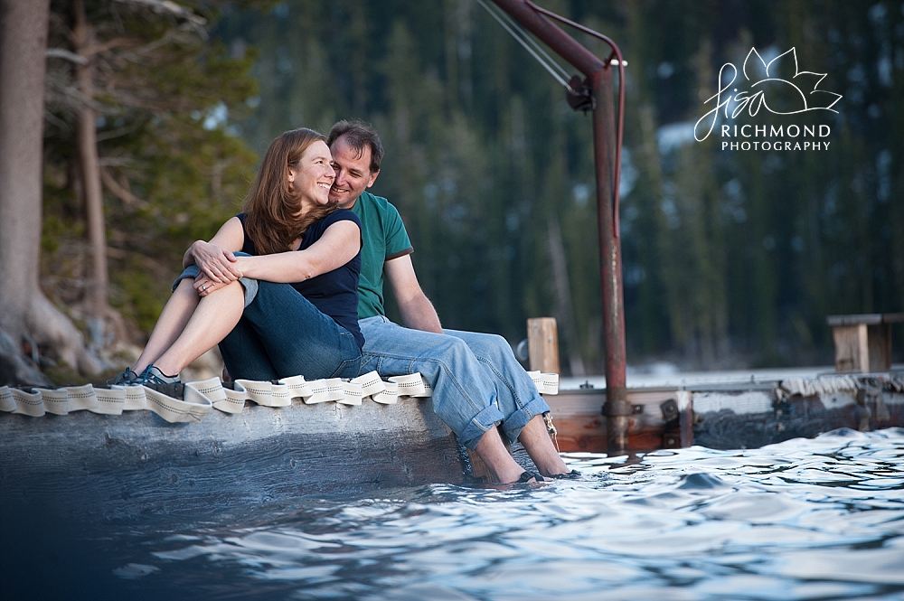 Jen + Dave ~ Engagement, Echo Lake