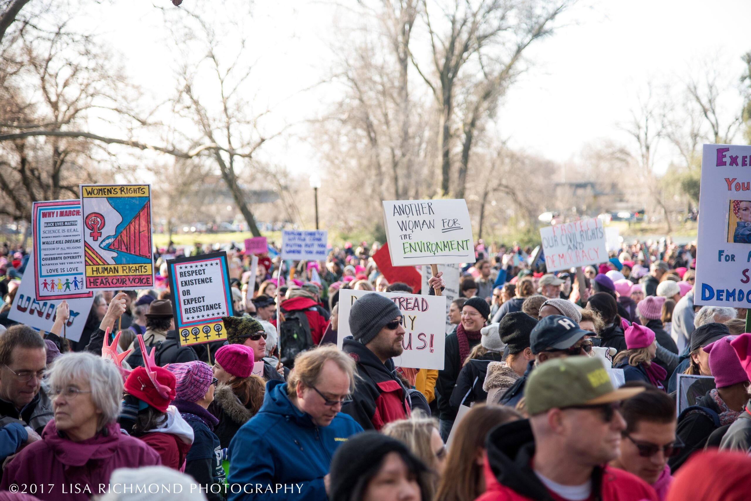 Women&#8217;s March in Sacramento ~ Jan 21, 2017