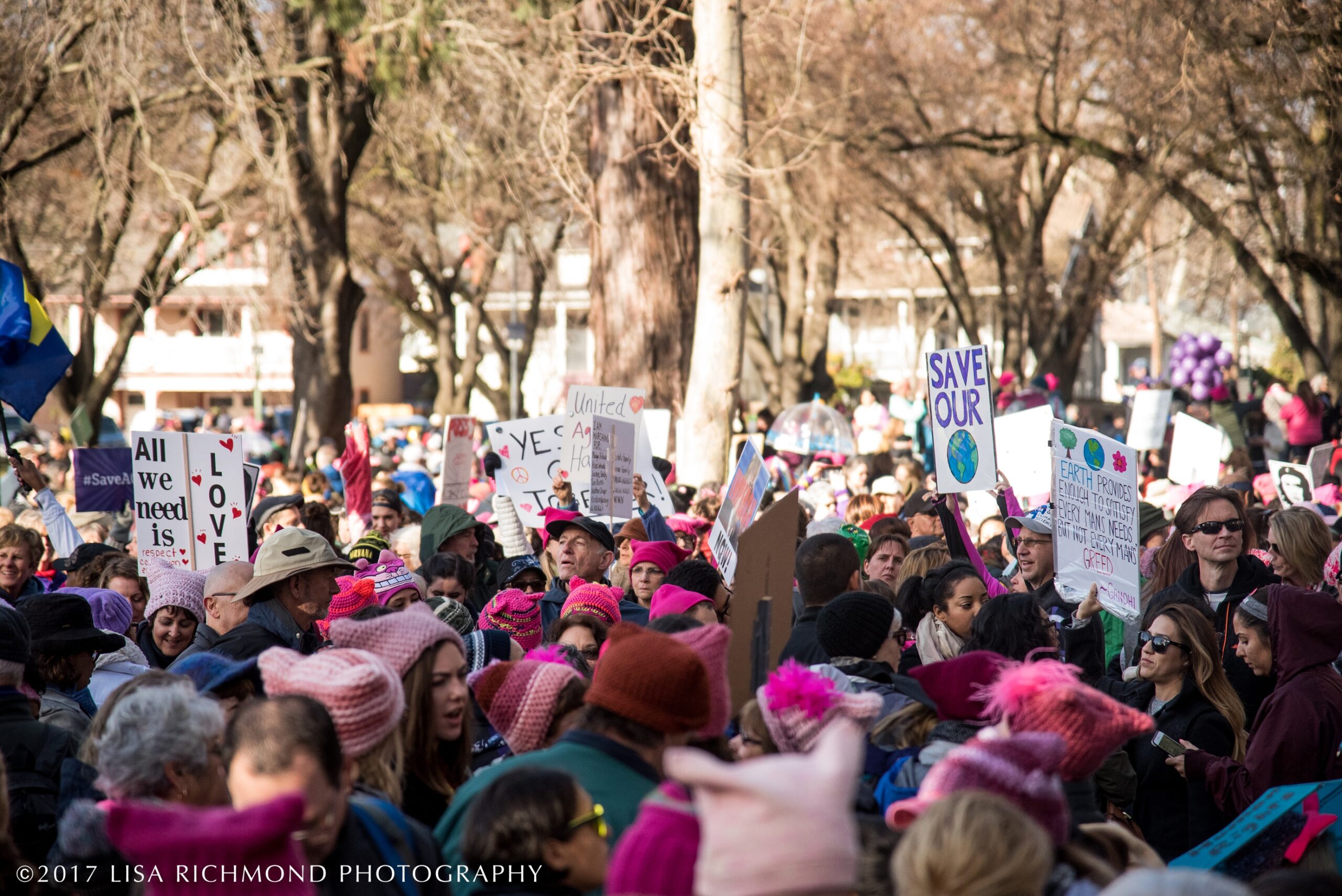 Women&#8217;s March in Sacramento ~ Jan 21, 2017