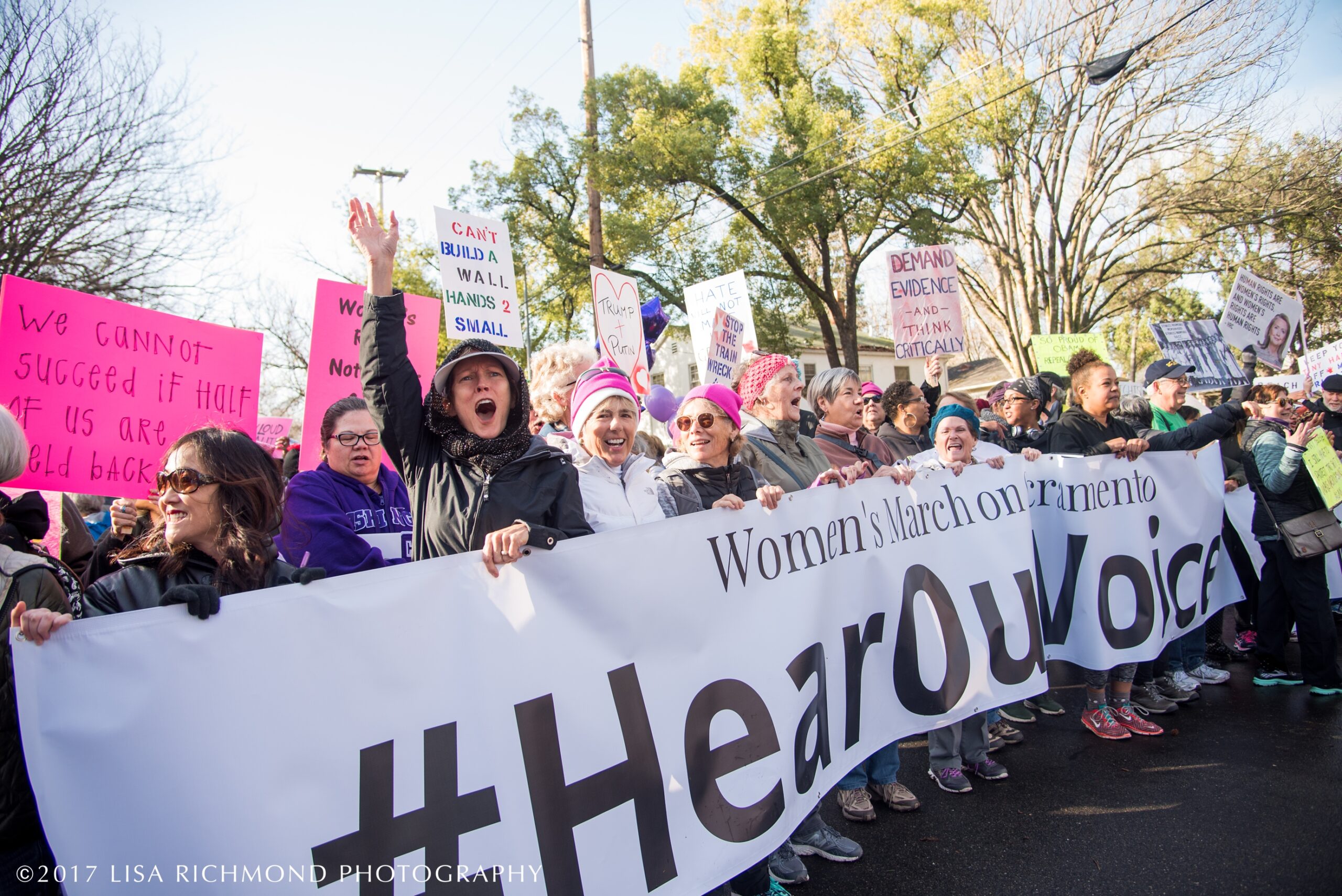 Women&#8217;s March in Sacramento ~ Jan 21, 2017