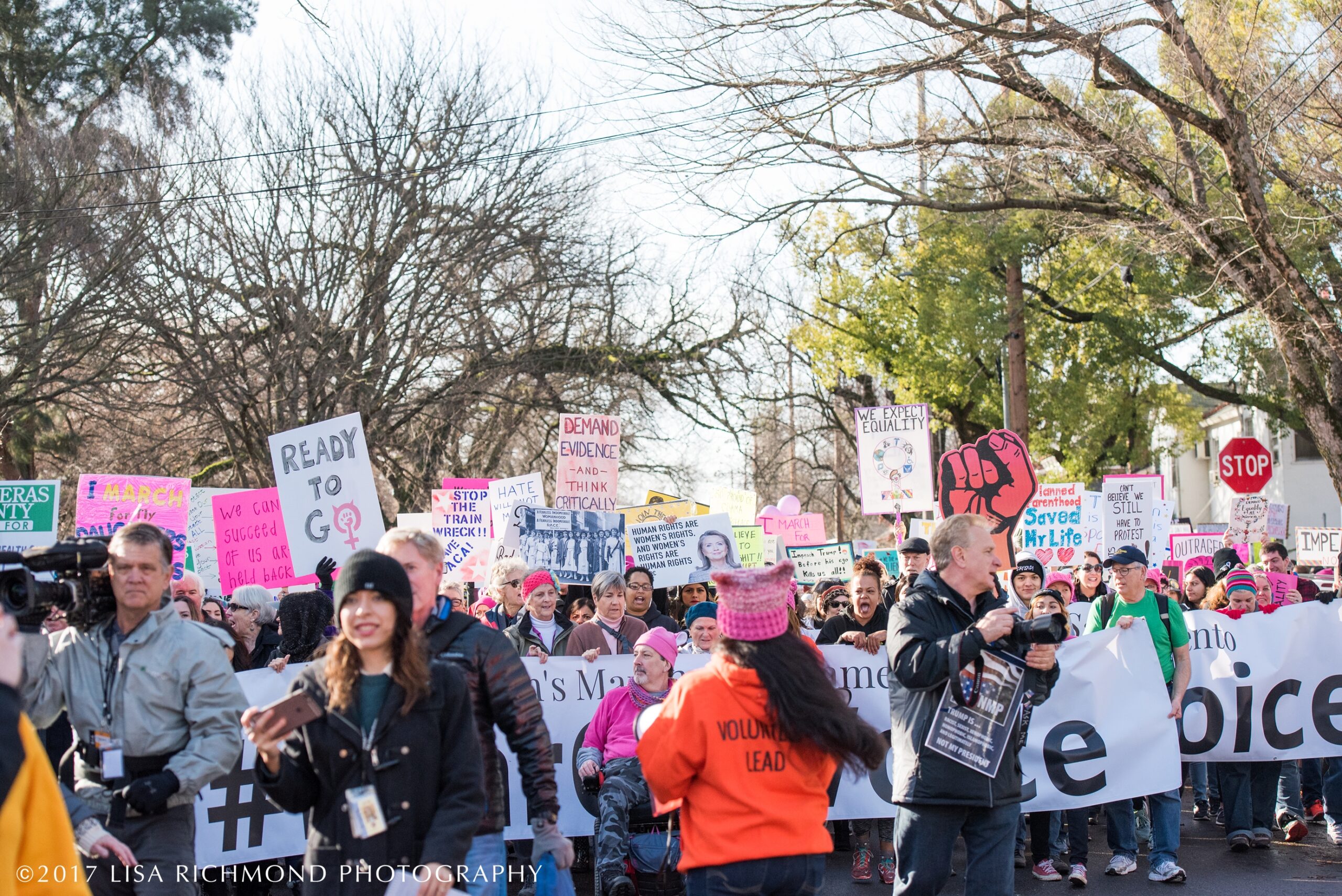 Women&#8217;s March in Sacramento ~ Jan 21, 2017