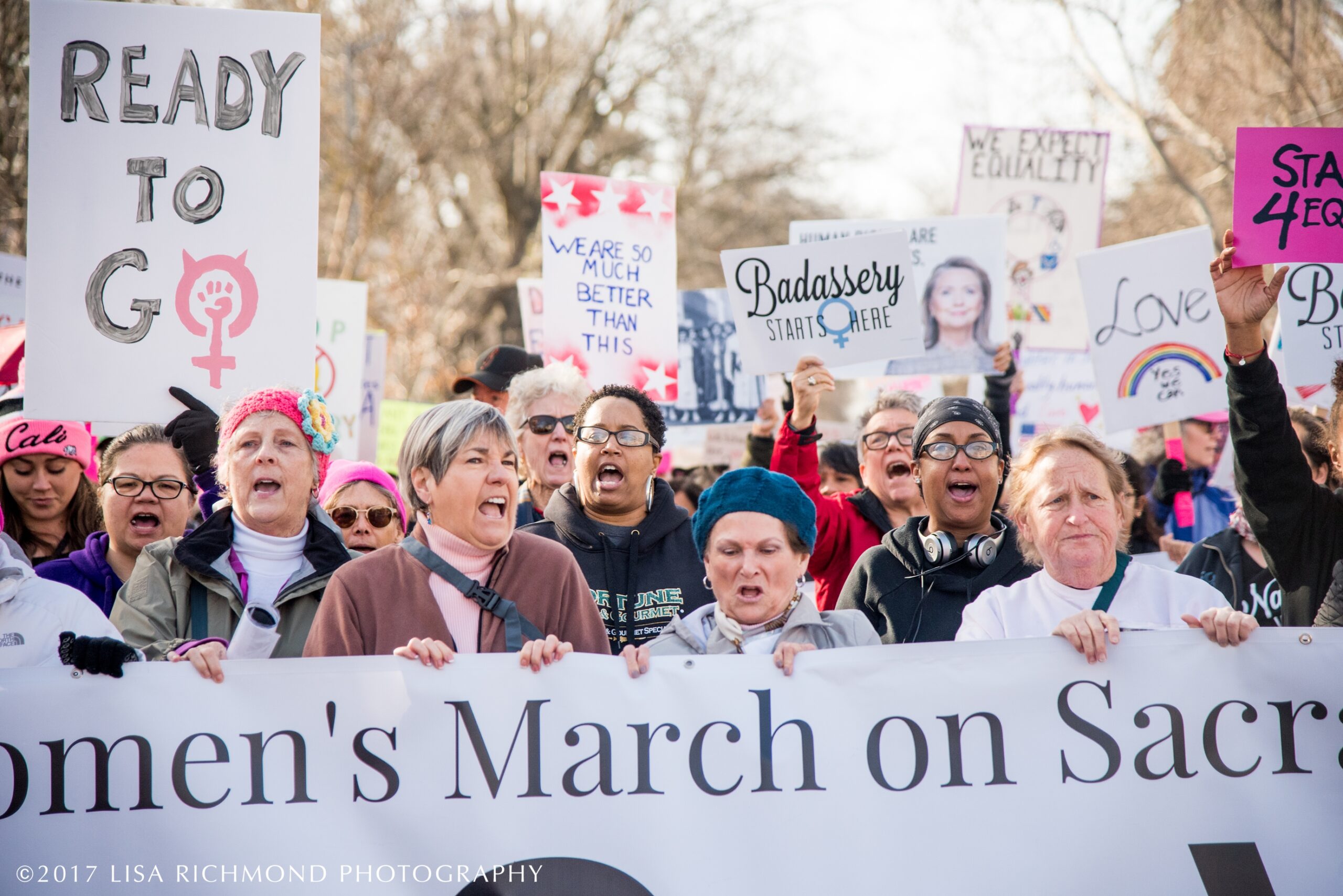 Women&#8217;s March in Sacramento ~ Jan 21, 2017