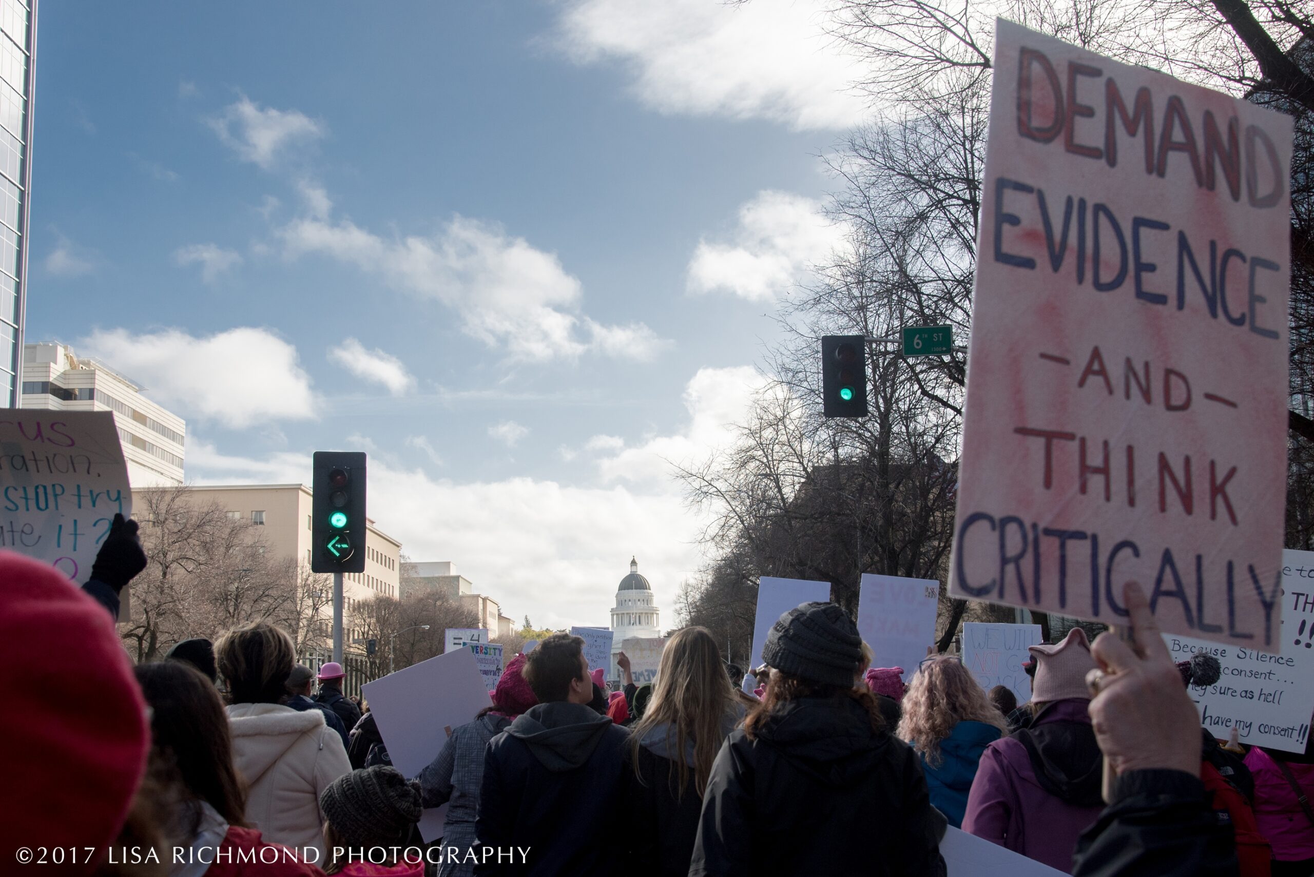 Women&#8217;s March in Sacramento ~ Jan 21, 2017