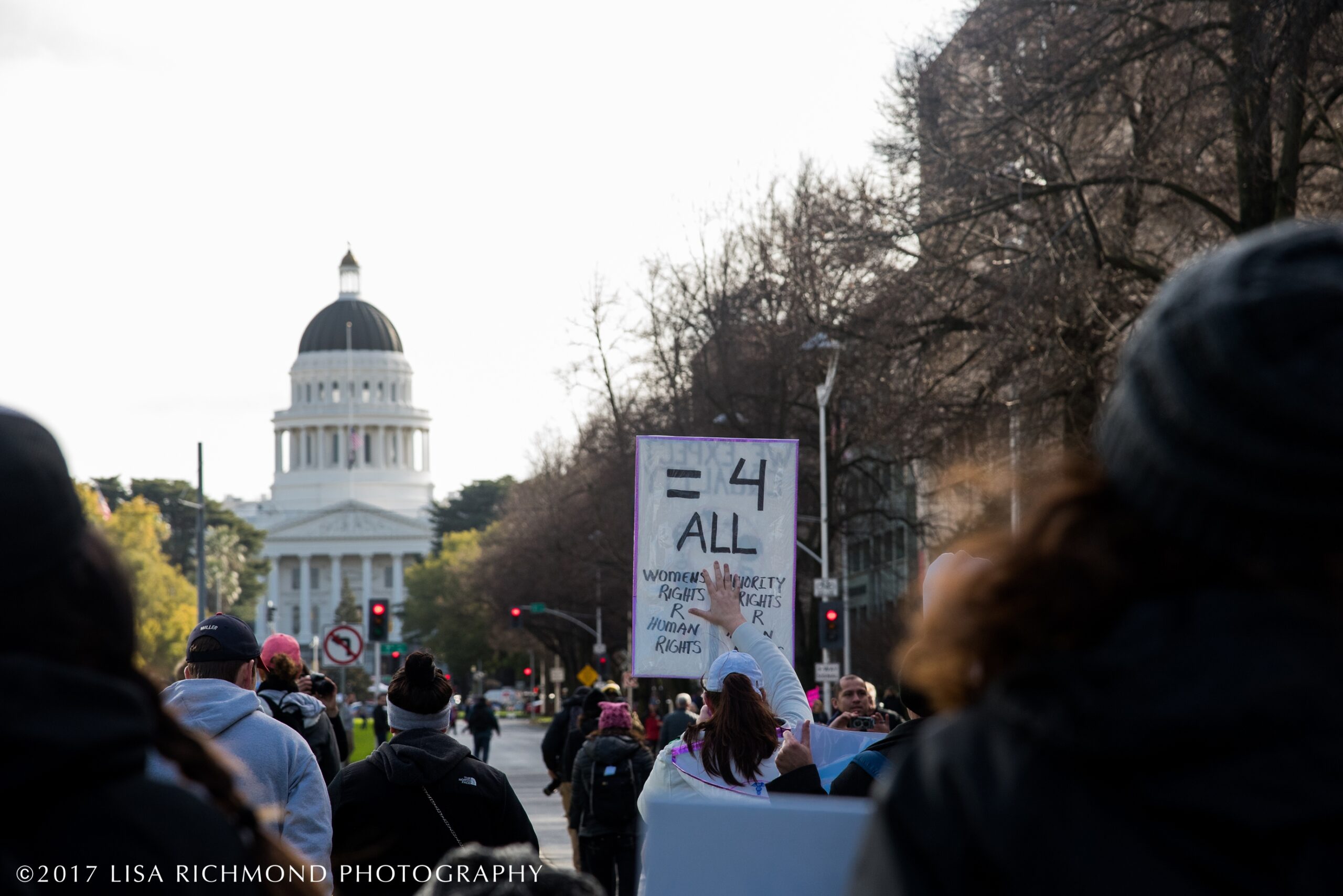 Women&#8217;s March in Sacramento ~ Jan 21, 2017