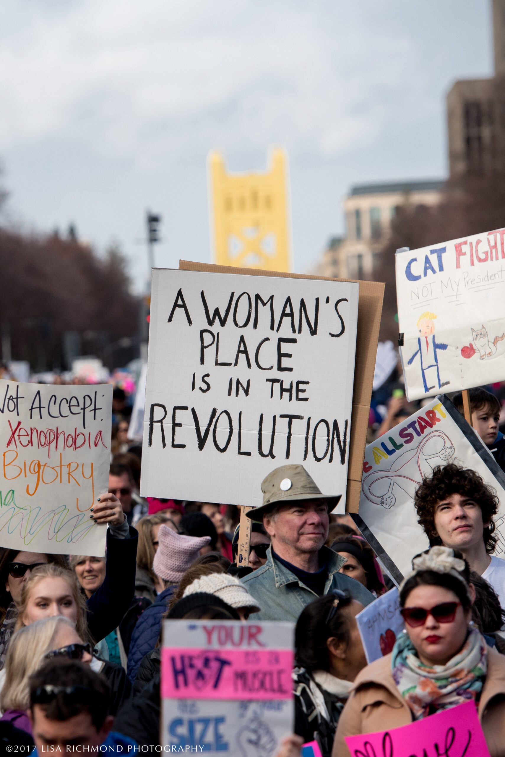 Women&#8217;s March in Sacramento ~ Jan 21, 2017