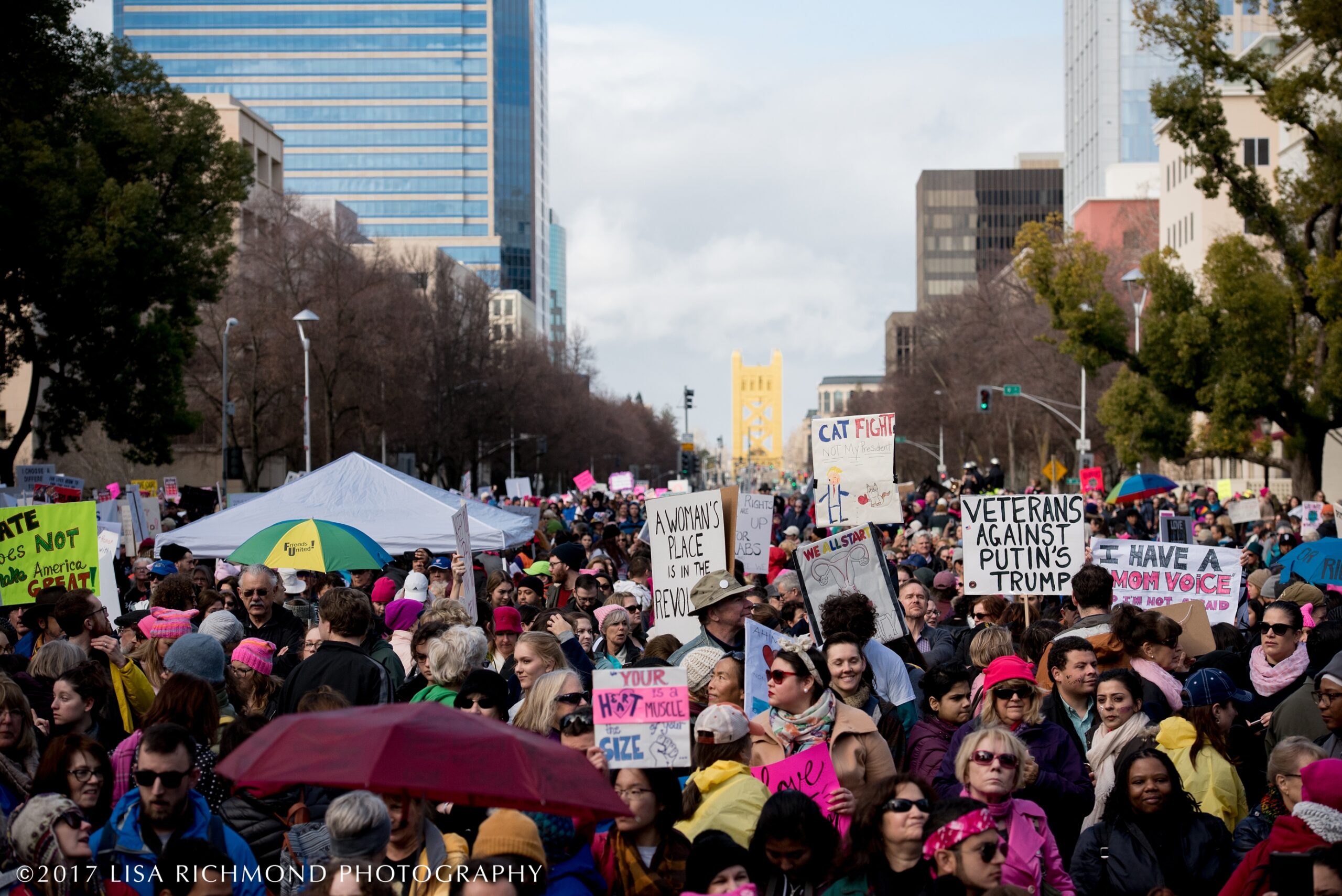 Women&#8217;s March in Sacramento ~ Jan 21, 2017