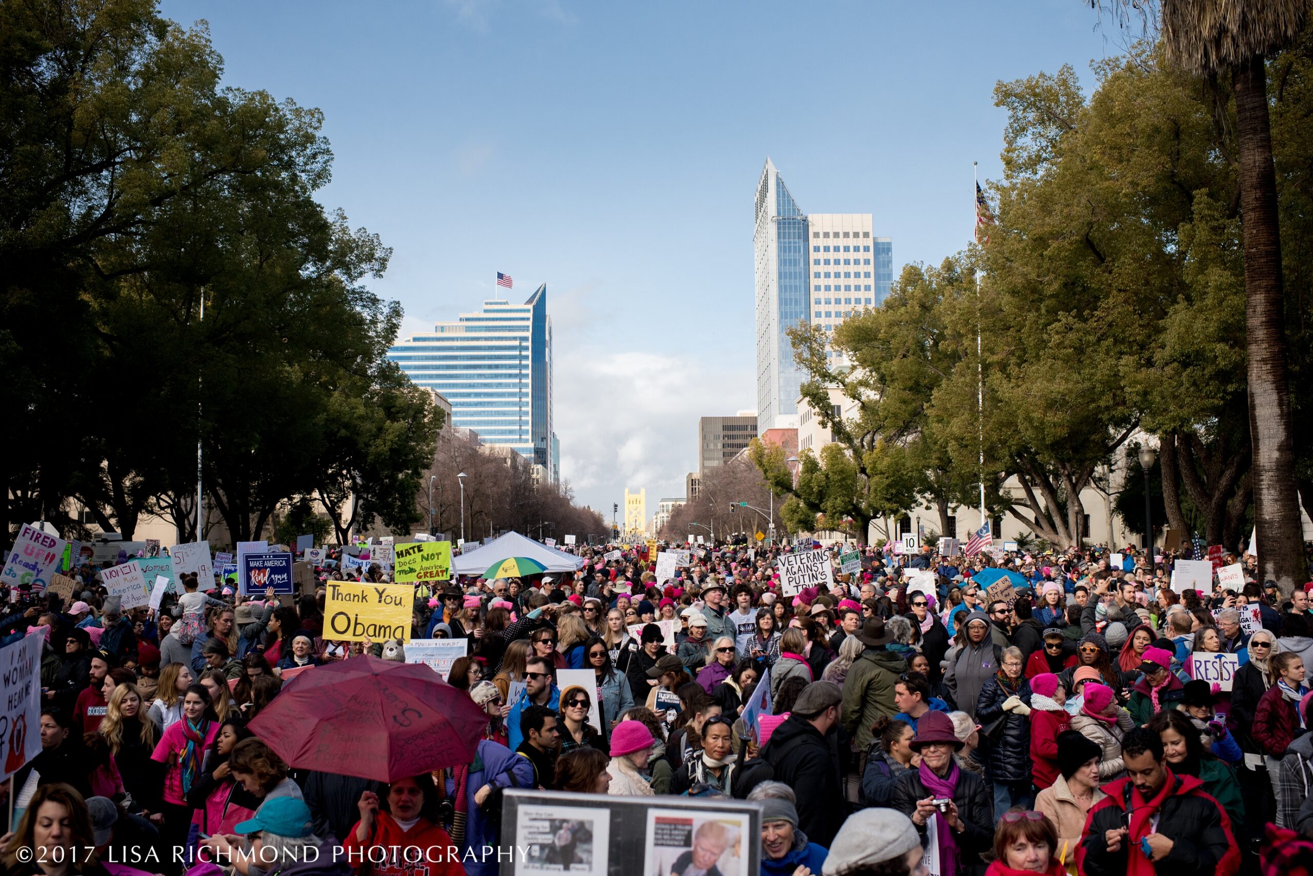 Women&#8217;s March in Sacramento ~ Jan 21, 2017