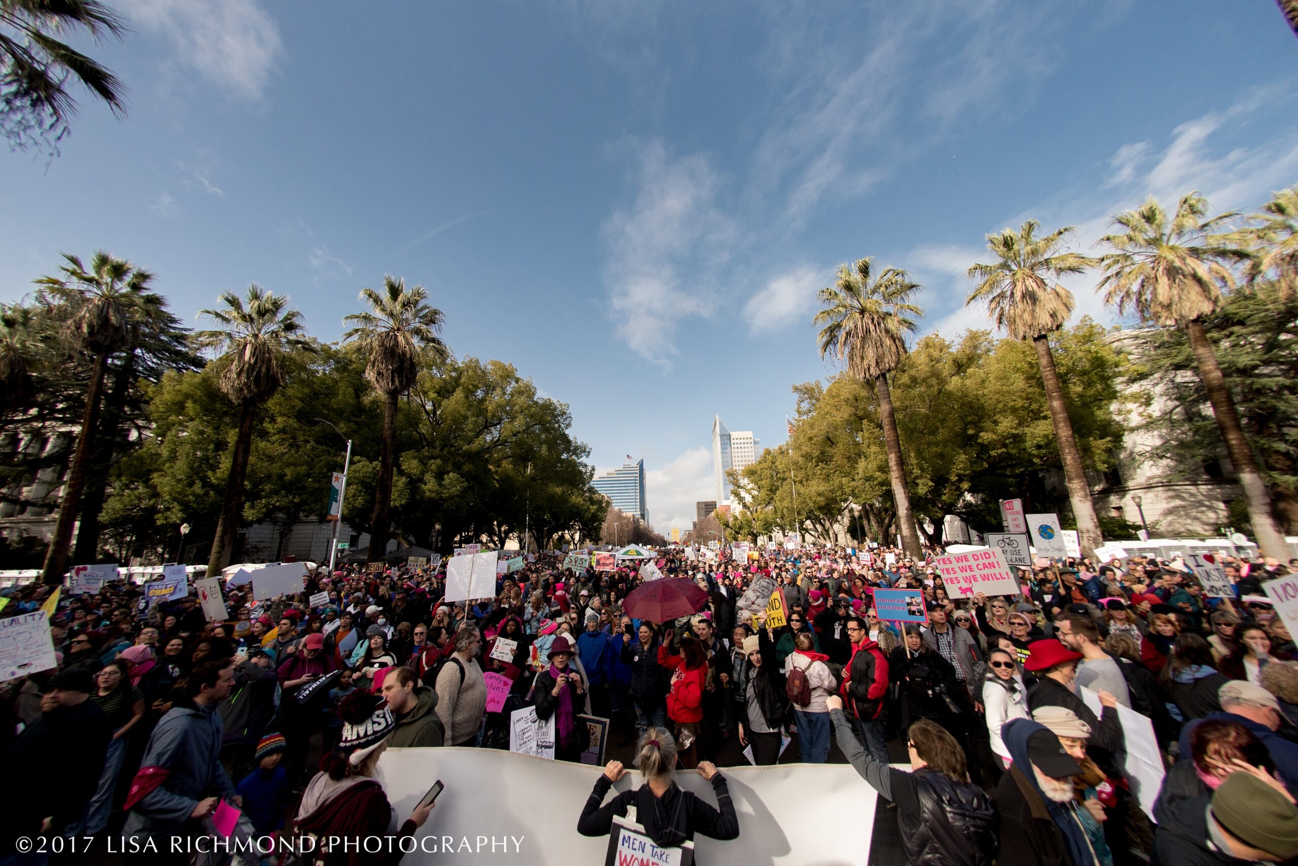 Women&#8217;s March in Sacramento ~ Jan 21, 2017