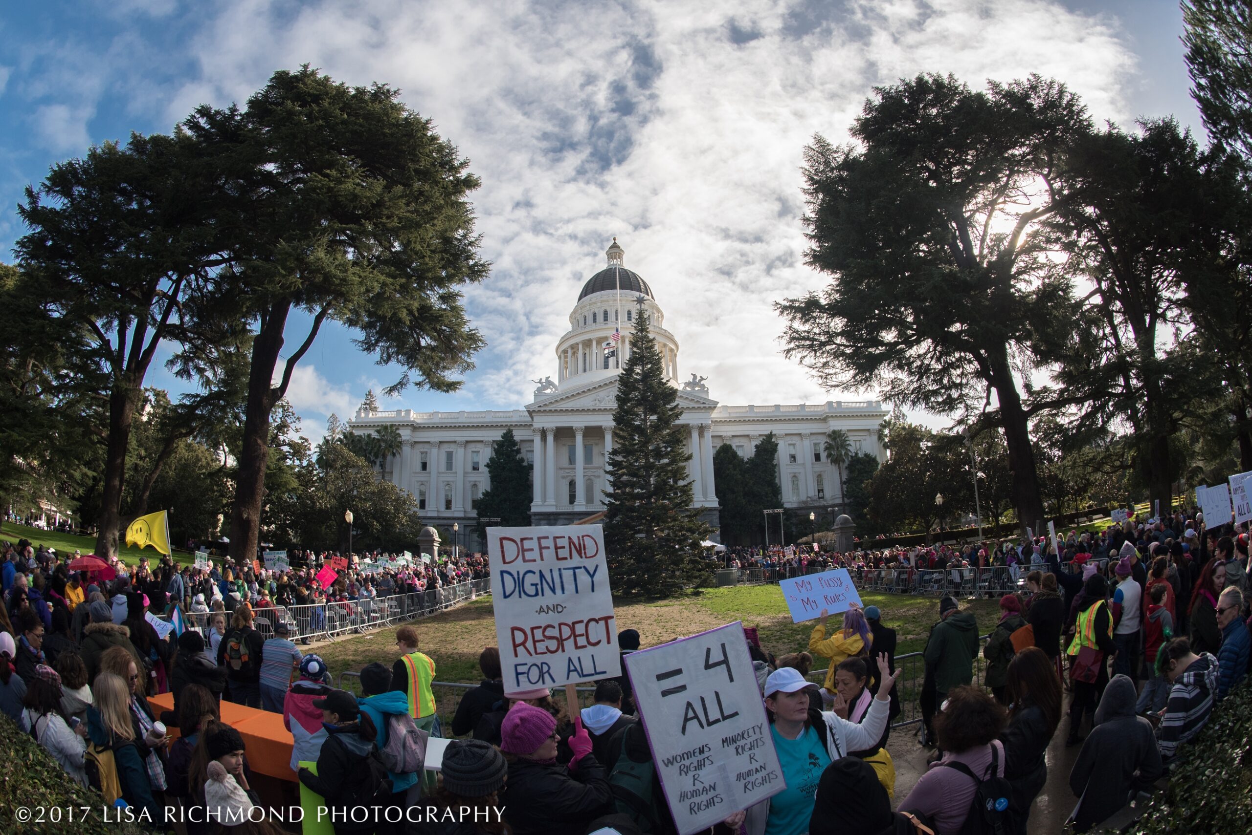 Women&#8217;s March in Sacramento ~ Jan 21, 2017