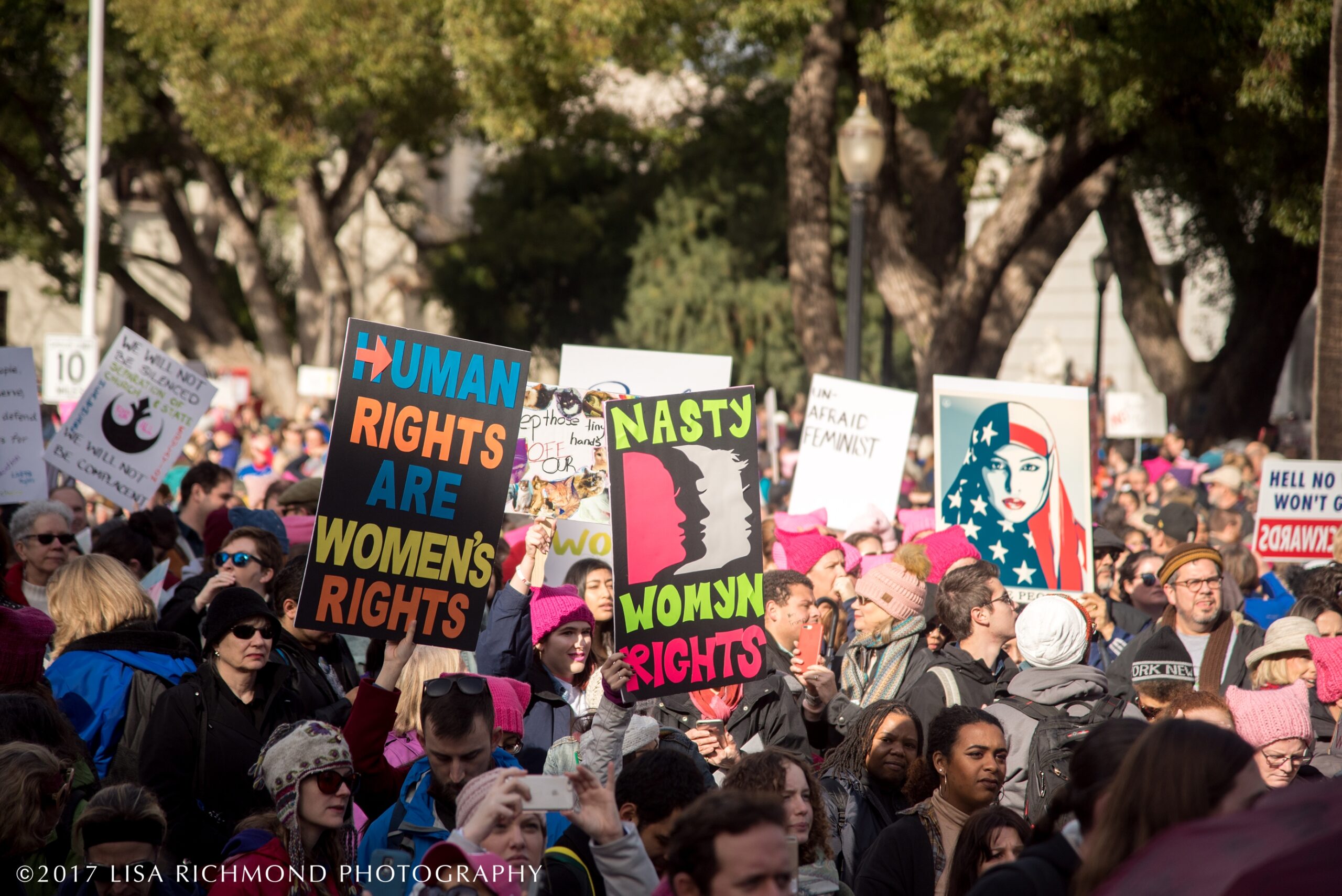 Women&#8217;s March in Sacramento ~ Jan 21, 2017