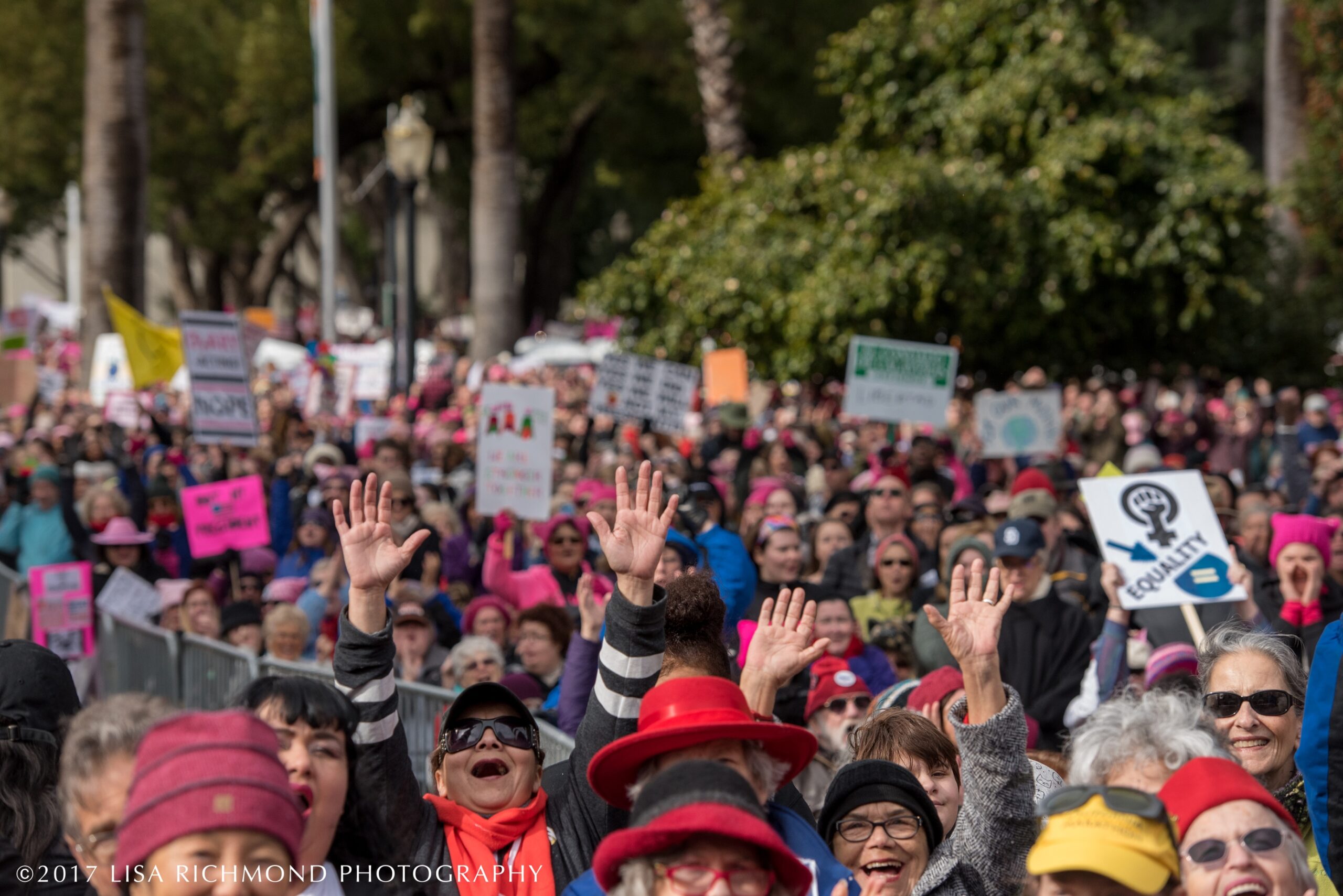 Women&#8217;s March in Sacramento ~ Jan 21, 2017