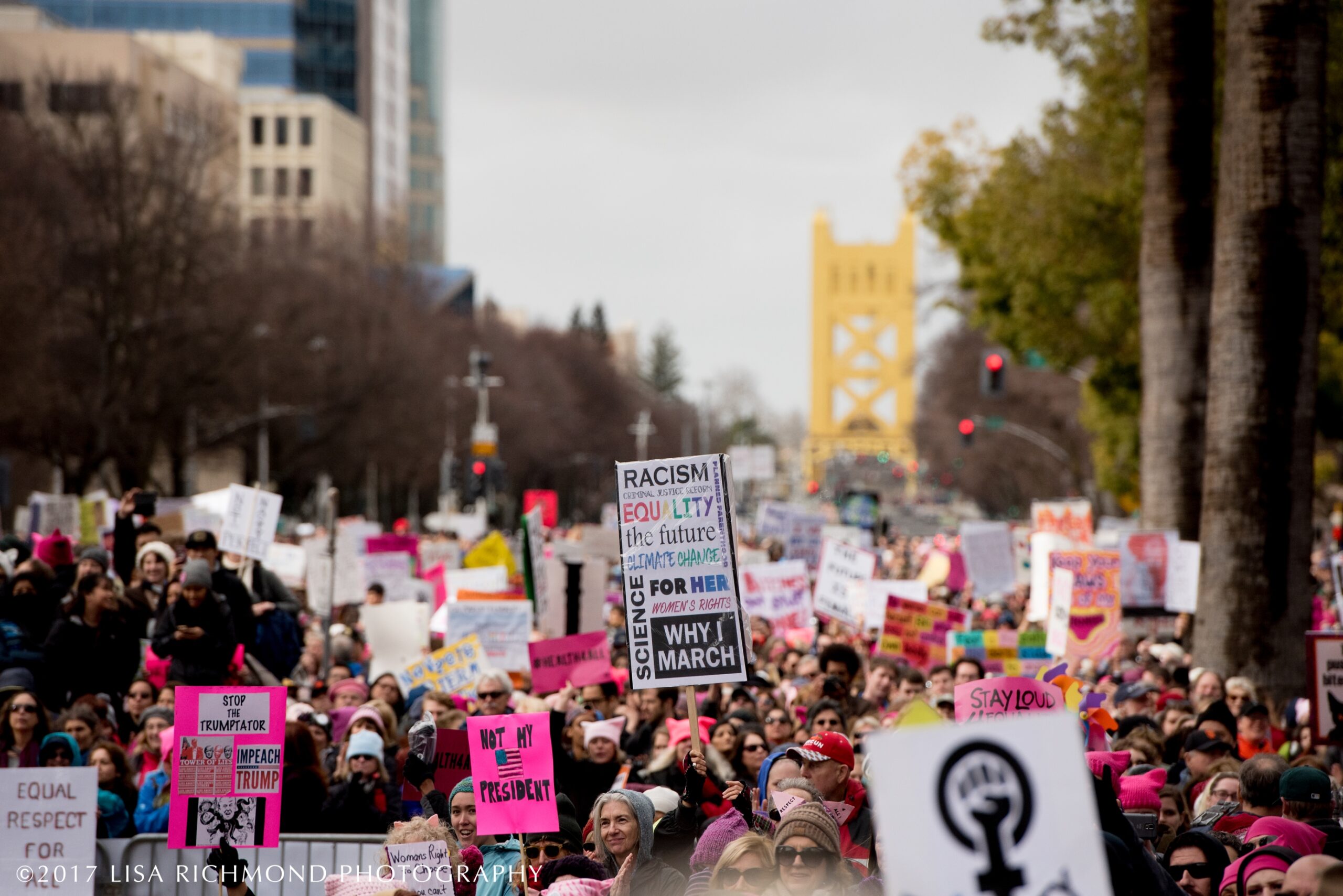 Women&#8217;s March in Sacramento ~ Jan 21, 2017