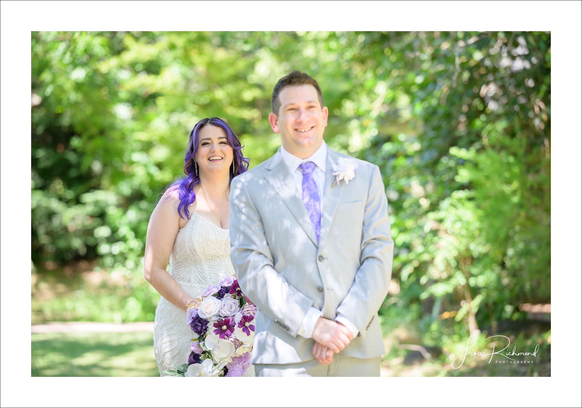 Dan and Leslie at The Flower Farm