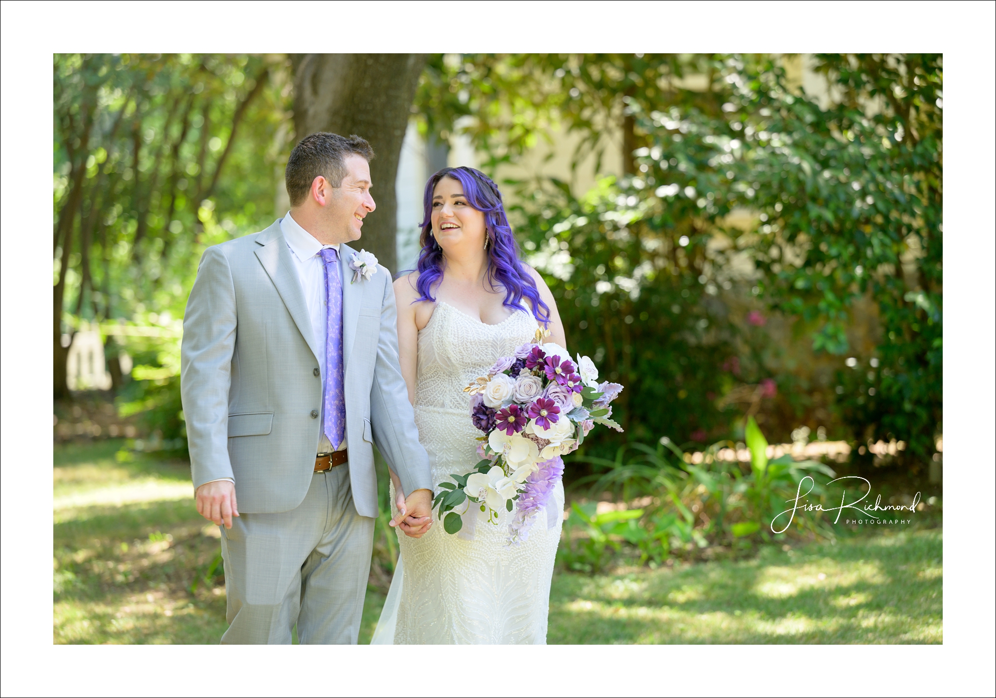 Dan and Leslie at The Flower Farm