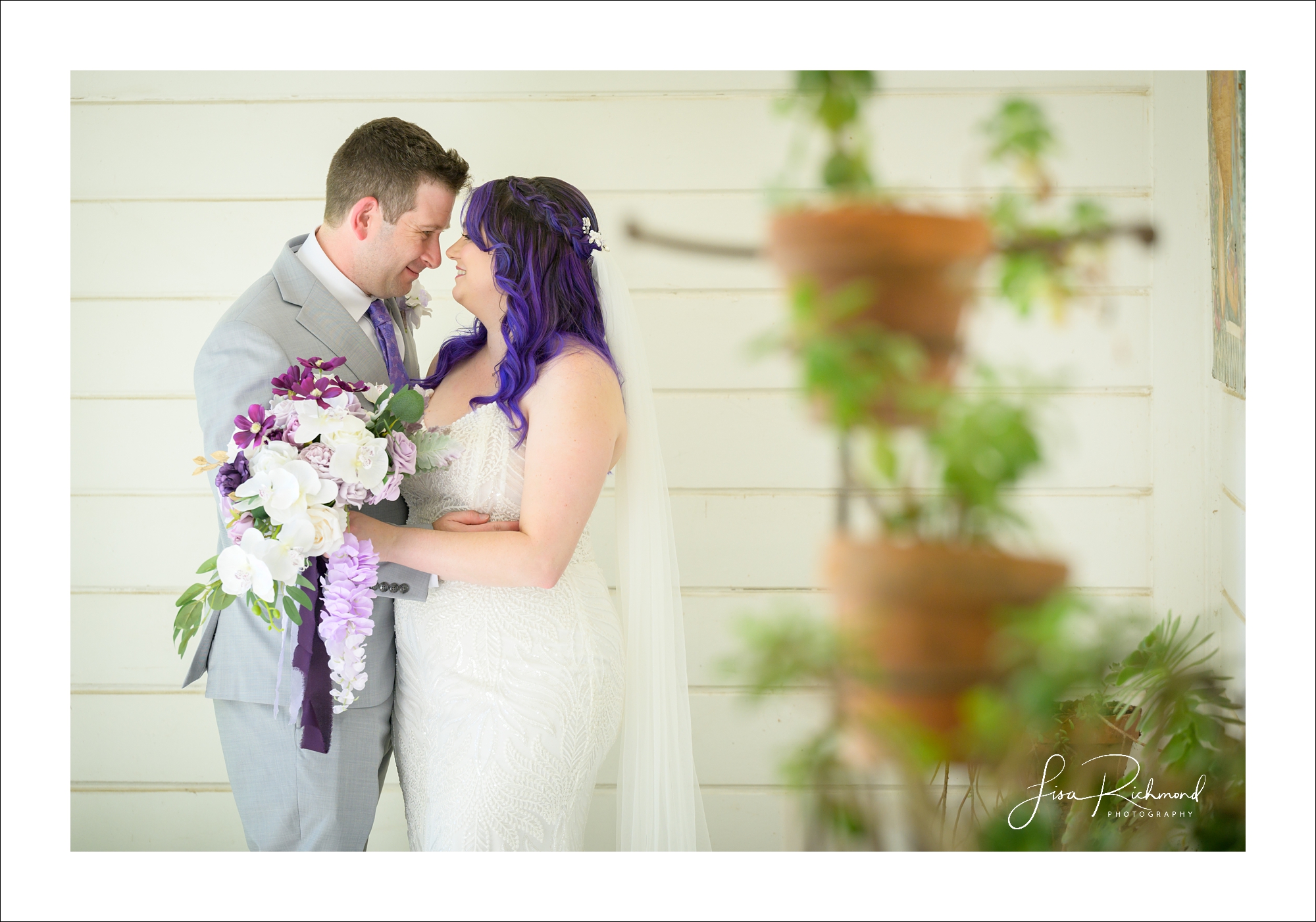 Dan and Leslie at The Flower Farm