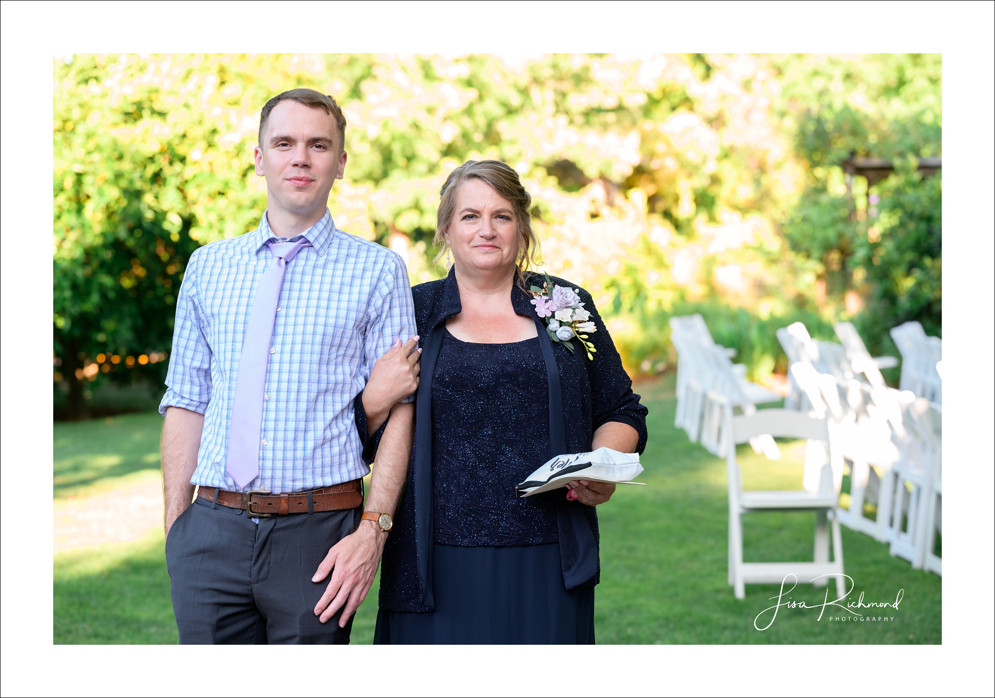 Dan and Leslie at The Flower Farm