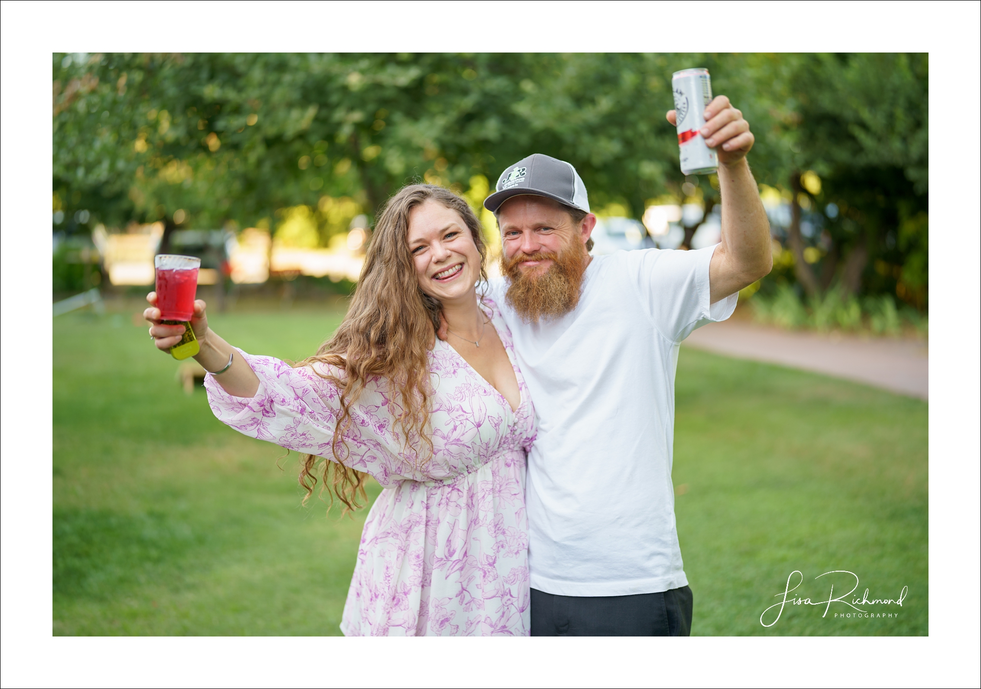 Dan and Leslie at The Flower Farm