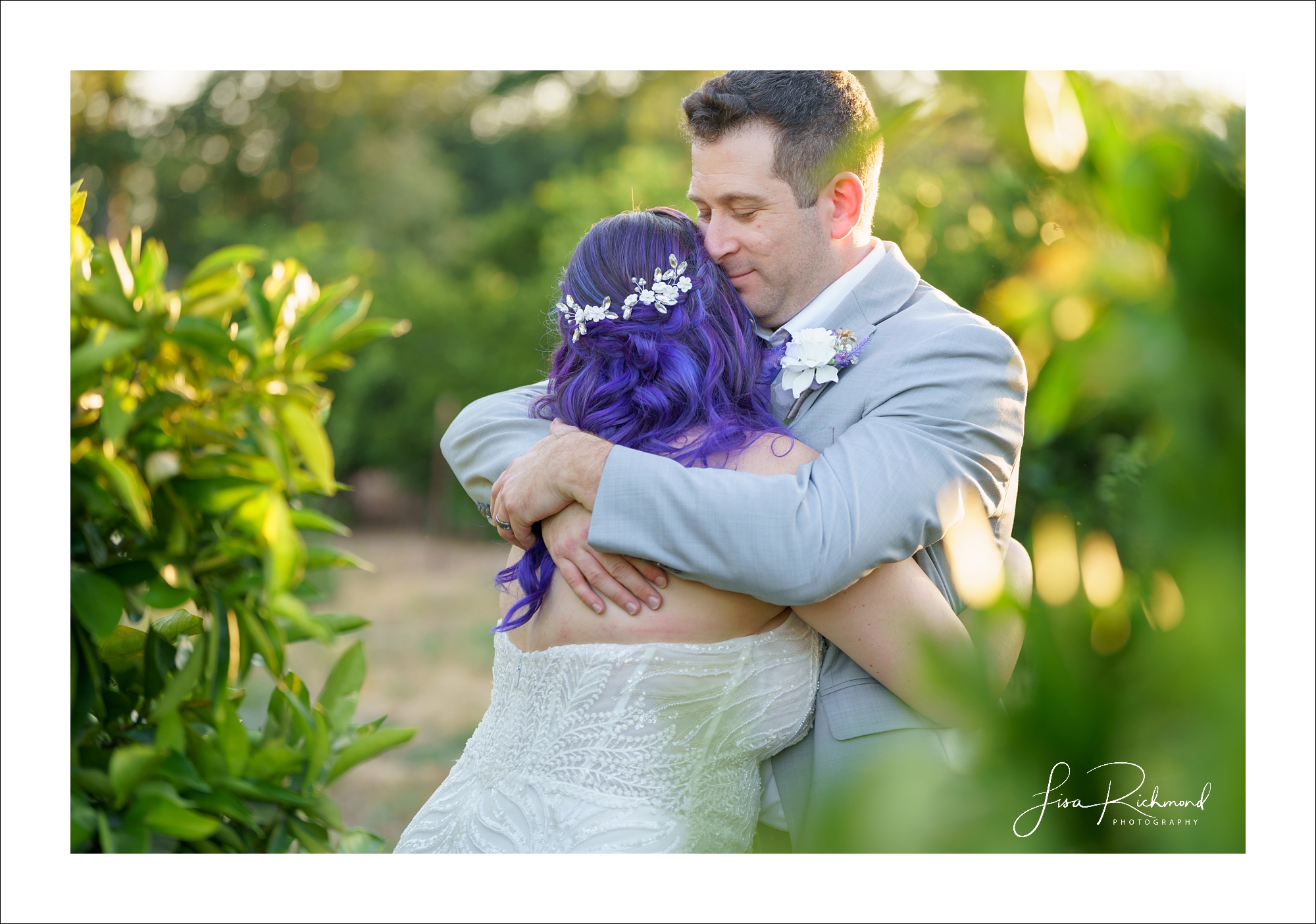 Dan and Leslie at The Flower Farm