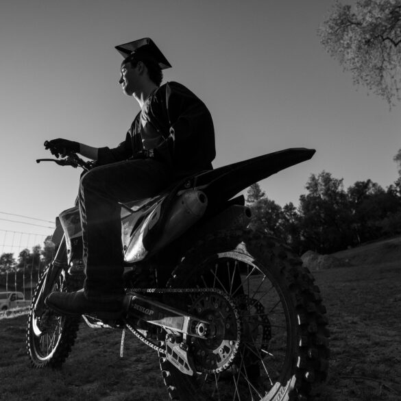 High School senior sessions, Union Mine High School, Motorcross, Class of 2024